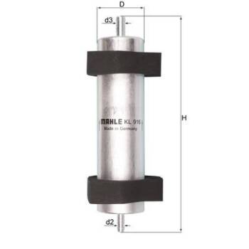 KNECHT FILTR PALIWA KL916