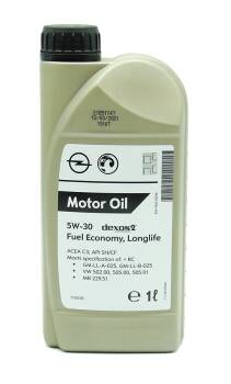 GENERAL MOTORS 5W30 DEXOS2  1L