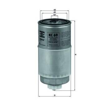 KNECHT FILTR PALIWA KC69