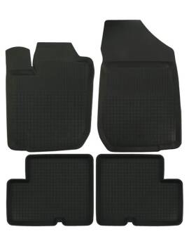 DYWANIK P20 CZARNY GUMOWY KPL