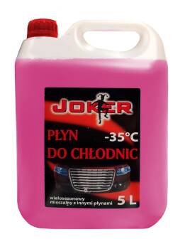JOKER PŁYN DO CHŁODNIC G11 RÓŻOWY 5L