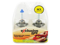 ŻARÓWKI EXCLUSIVE FIRE 12V 55W H7 PX26D BOSMA 8443