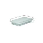 KNECHT FILTR POWIETRZA LX1286