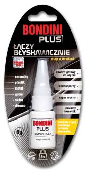 BONDINI PLUS KLEJ BŁYSTAWICZNY 6G