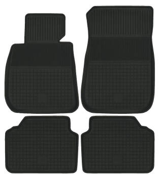 DYWANIK P29 CZARNY GUMOWY KPL