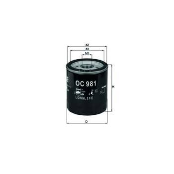 KNECHT FILTR OLEJU OC 981