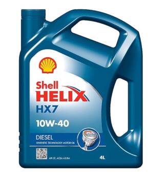 SHELL HELIX HX7 DIESEL 10W40 4L 