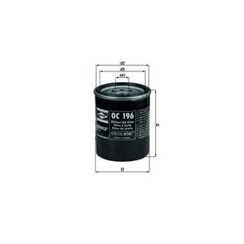 KNECHT FILTR OLEJU OC 196