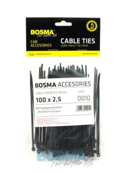 OPASKA KABLOWA 100X2.5 CZARNA 100SZT