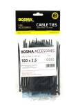 OPASKA KABLOWA 100X2.5 CZARNA 100SZT
