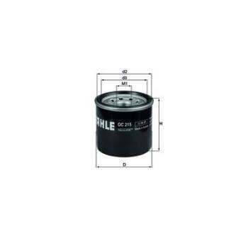 KNECHT FILTR OLEJU OC 215