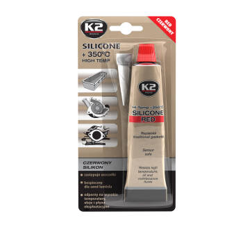 K2 SILIKON CZERWONY 85G 350C