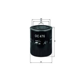 KNECHT FILTR OLEJU OC 476
