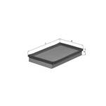 KNECHT FILTR POWIETRZA LX1633