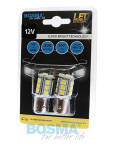 ŻARÓWKA 12V 18XLED SMD5050 BAY15D BIAŁA 6000K 2 SZT. BOSMA 3239