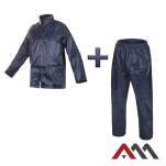 KOMPLET PRZECIWDESZCZOWY BLUE NYLON ROZMIAR XL