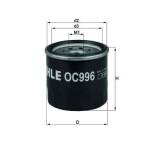 KNECHT FILTR OLEJU OC 996