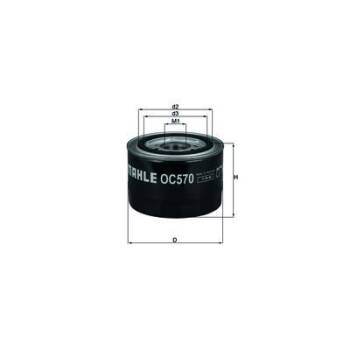 KNECHT FILTR OLEJU OC 570