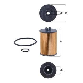 KNECHT FILTR OLEJU OX382D