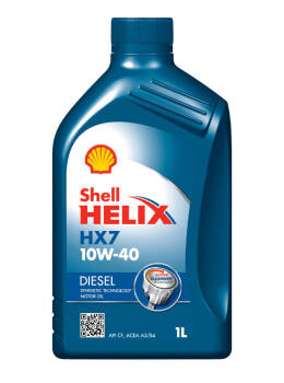 SHELL HELIX HX7 DIESEL 10W40 1L 