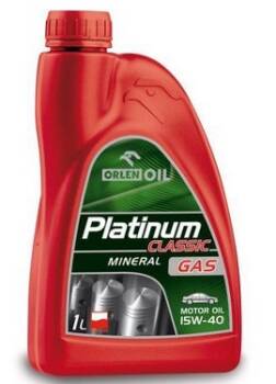 ORLEN PLATINUM CLASSIC GAS MINERAL 15W40 1L