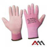 RĘKAWICE RNYPU PINK KAT. 1 ROZMIAR 8