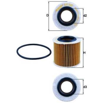 KNECHT FILTR OLEJU OX360D