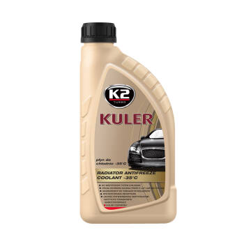 K2 KULER PŁYN DO CHŁODNIC -35C 1L CZERWONY