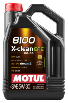 MOTUL 8100 X CLEAN EFE 5W30 5L 