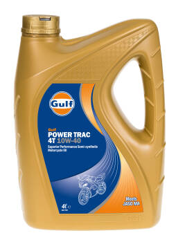 GULF  4T POWER TRAC 10W40 4L
